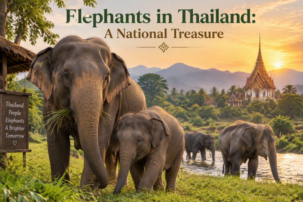 Elephants in Thailand A National Treasure Thailand Wondoers